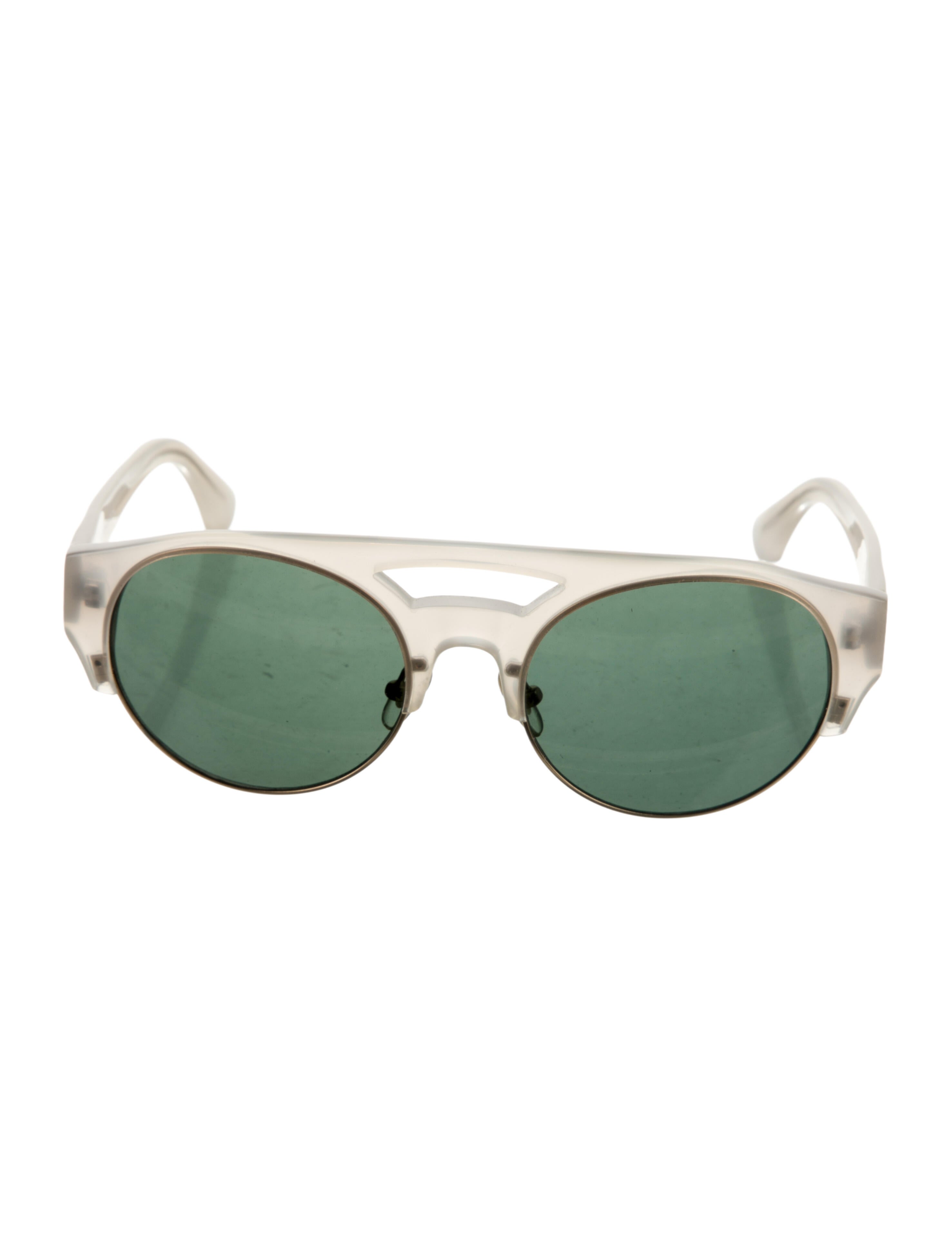 Dries Van Noten Aviator Tinted Sunglasses