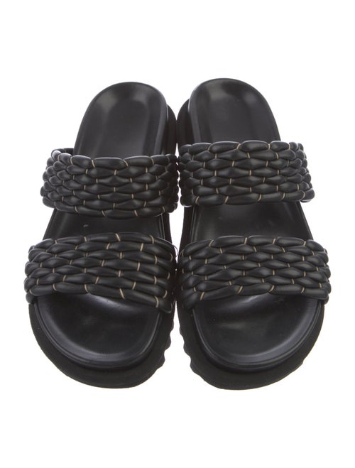 Dries Van Noten Leather Slides