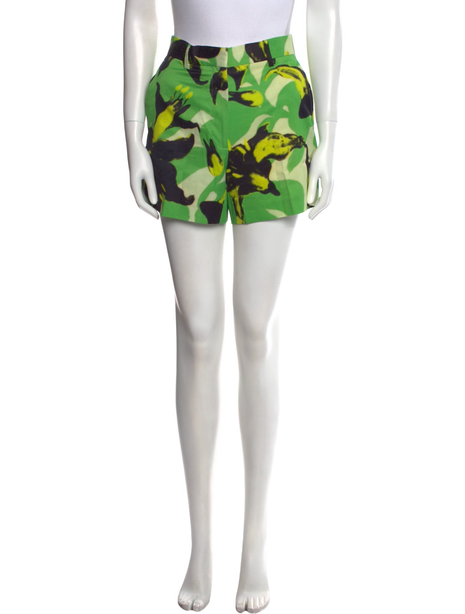 Dries Van Noten Printed Mini Shorts