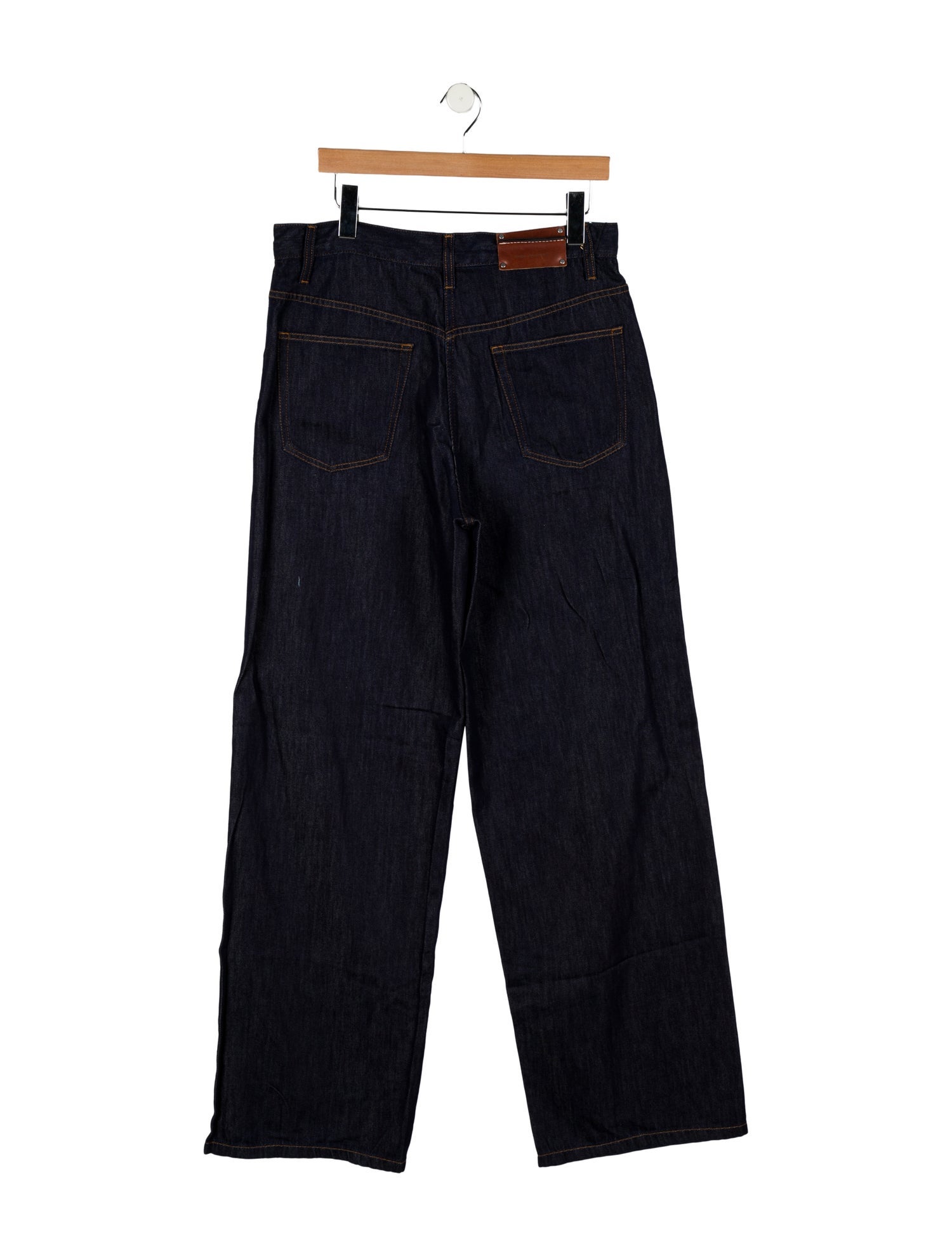 Dries Van Noten High-Rise Wide Leg Jeans w/ Tags