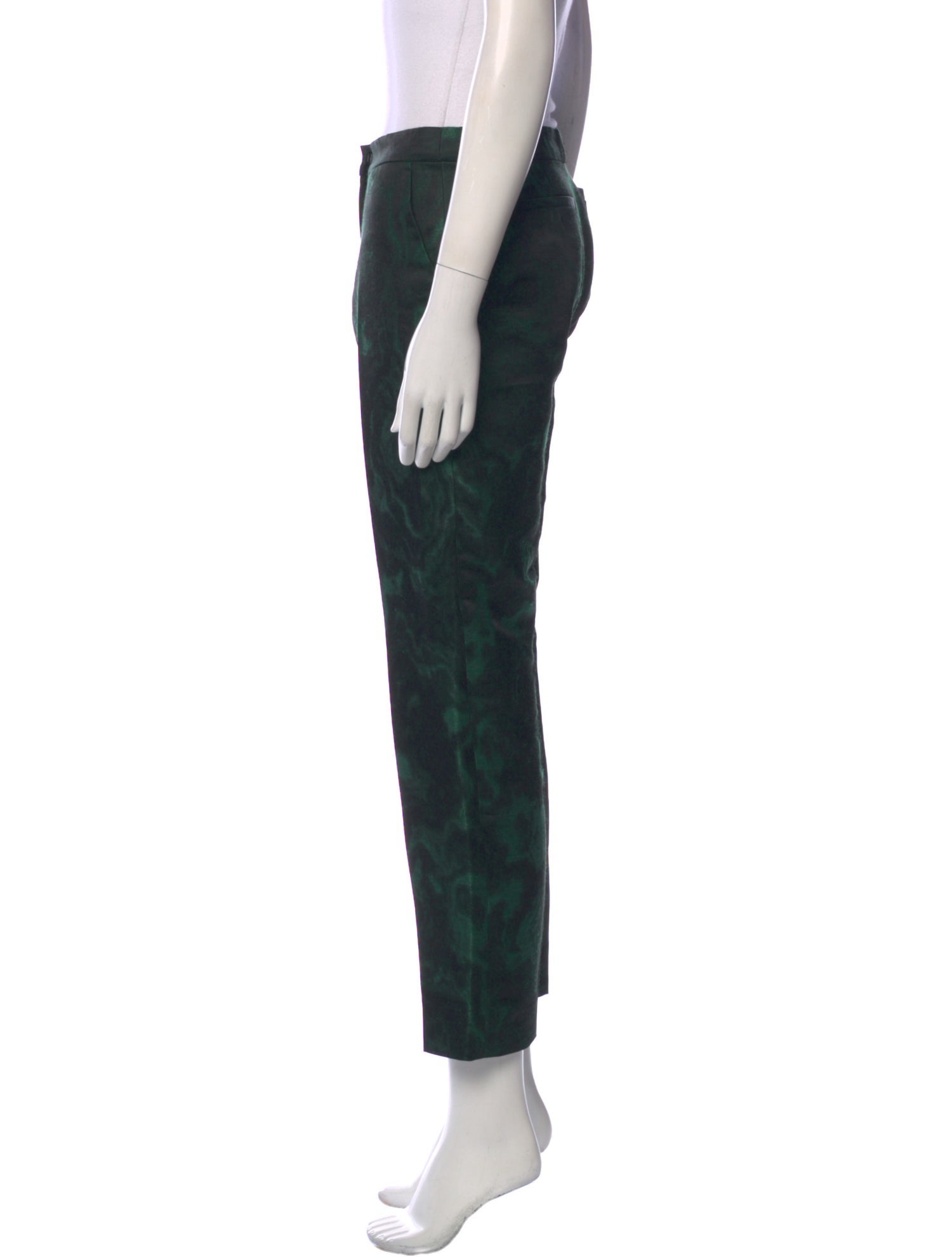 Dries Van Noten Printed Straight Leg Pants w/ Tags