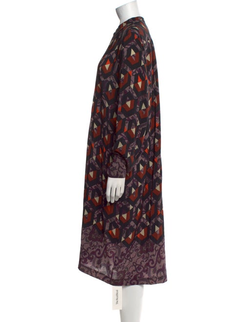 Dries Van Noten Silk Midi Length Dress