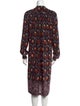 Dries Van Noten Silk Midi Length Dress