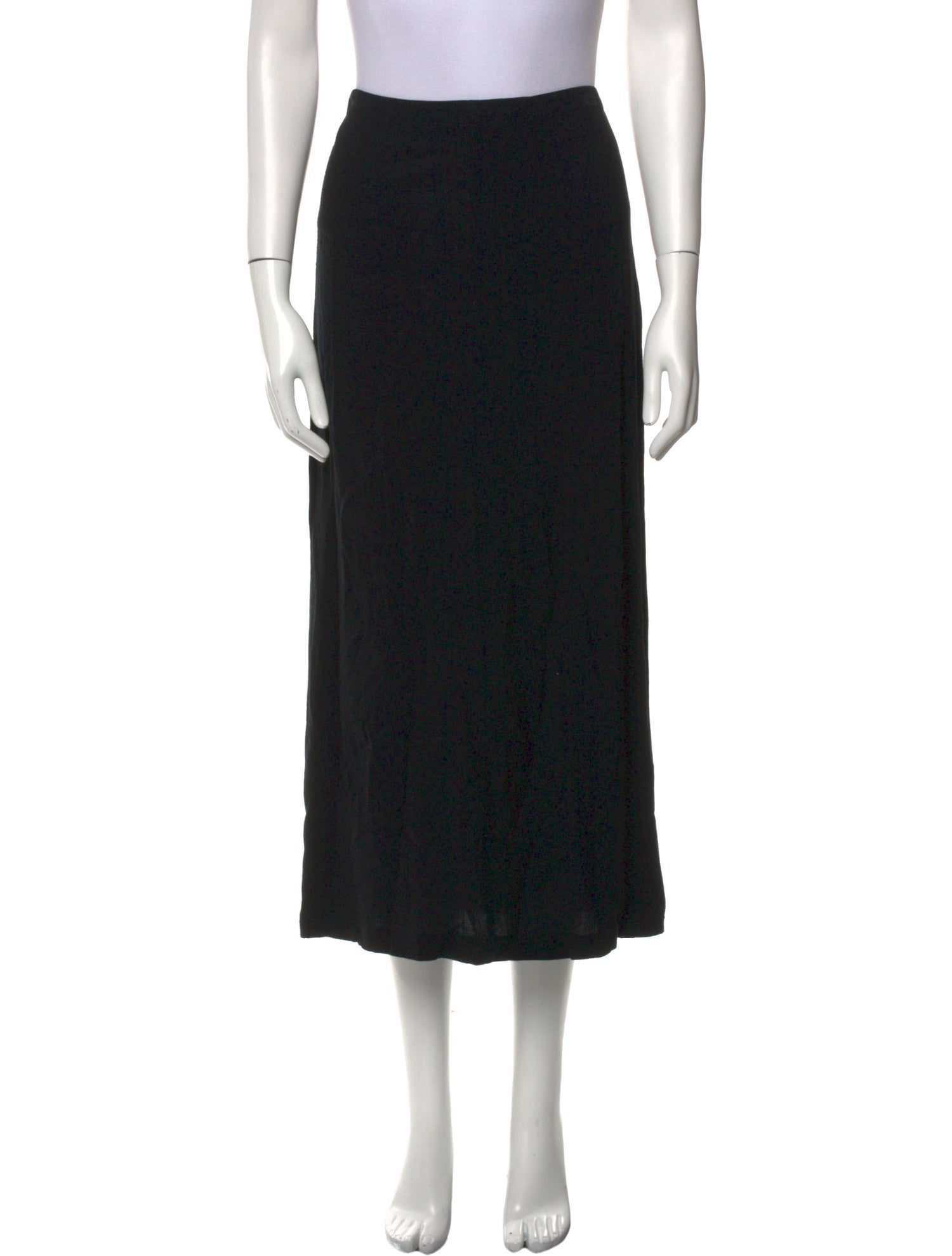 Dries Van Noten Pleated Accents Midi Length Skirt