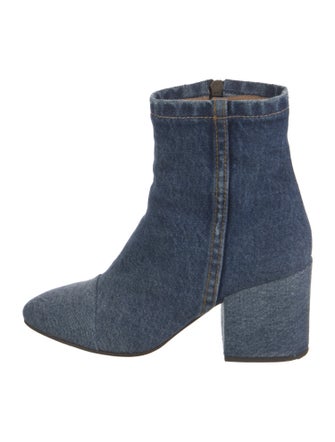 Dries Van Noten Denim Boots