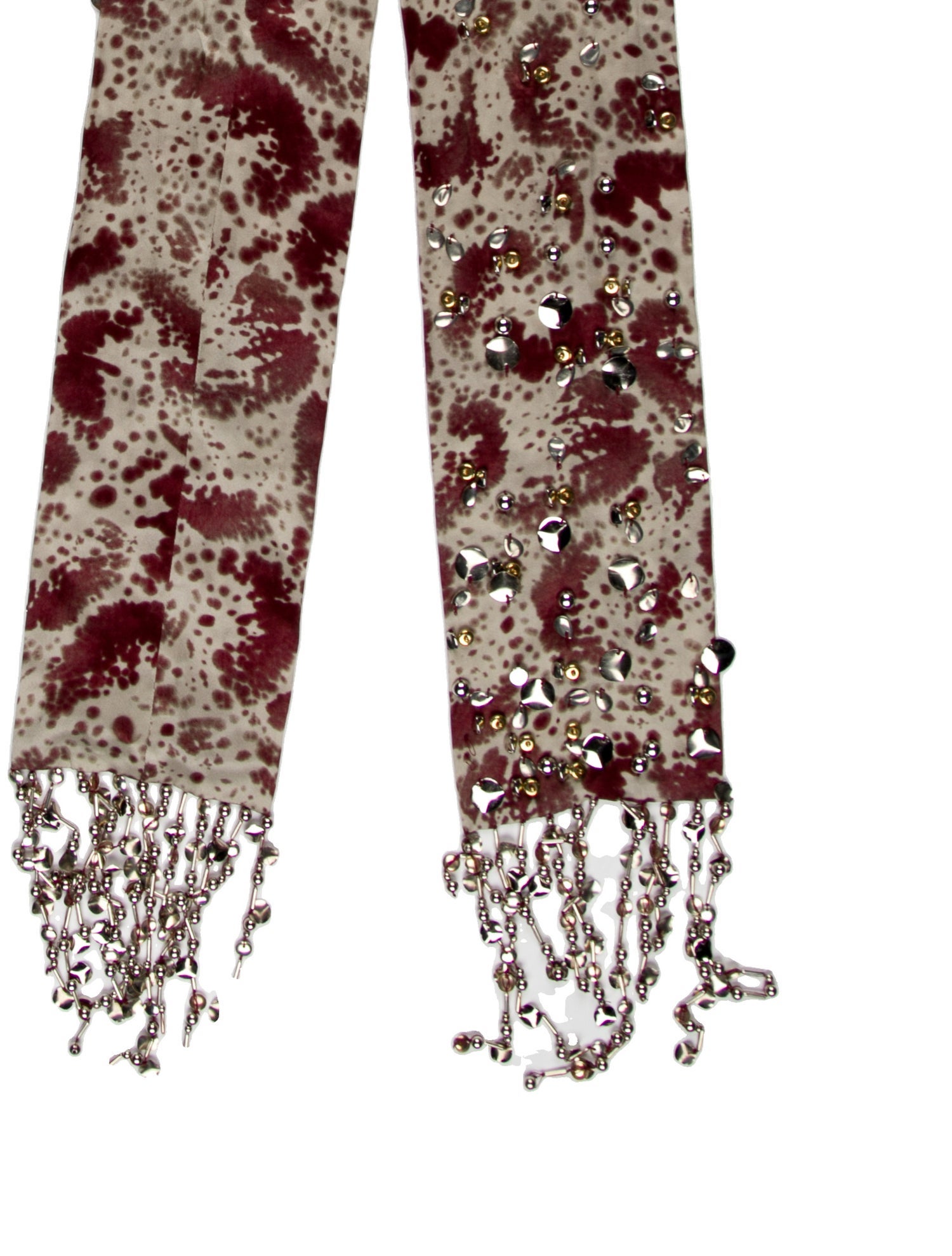 Dries Van Noten Silk Printed Scarf