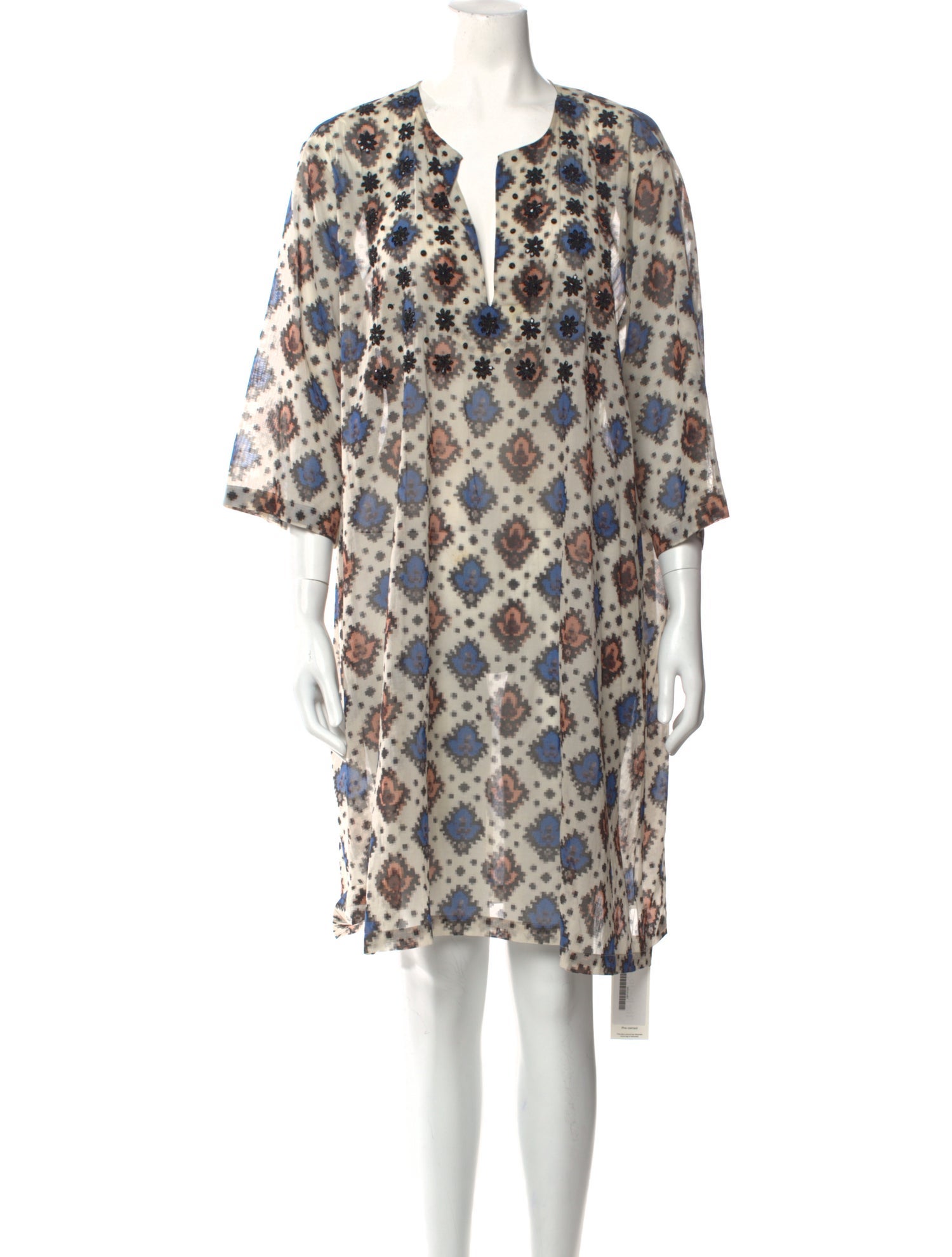 Dries Van Noten Printed Mini Dress