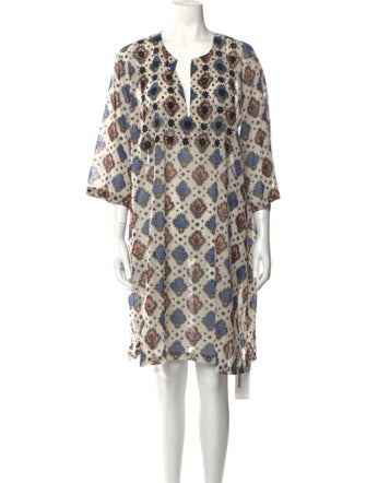 Dries Van Noten Printed Mini Dress