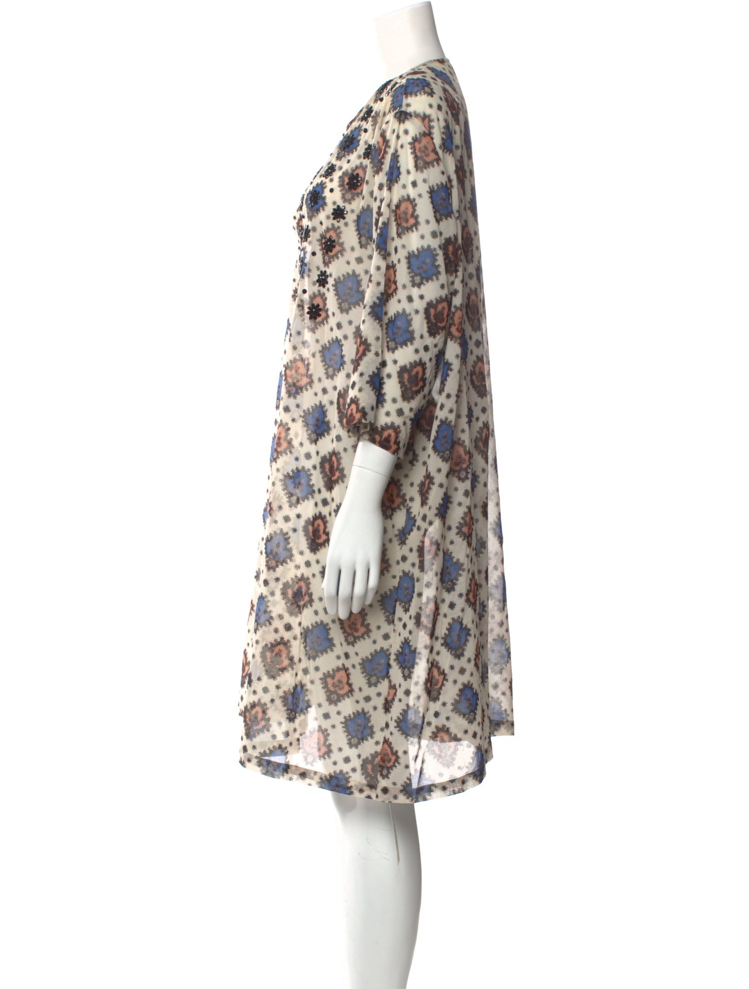Dries Van Noten Printed Mini Dress