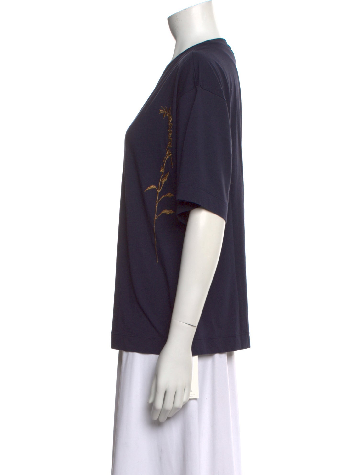 Dries Van Noten Graphic Print Crew Neck T-Shirt