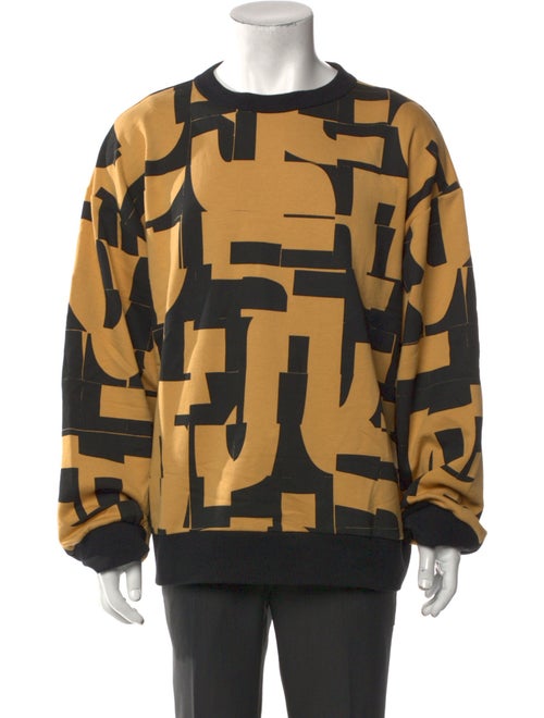 Dries Van Noten Printed Crew Neck Sweatshirt