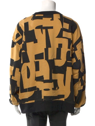 Dries Van Noten Printed Crew Neck Sweatshirt