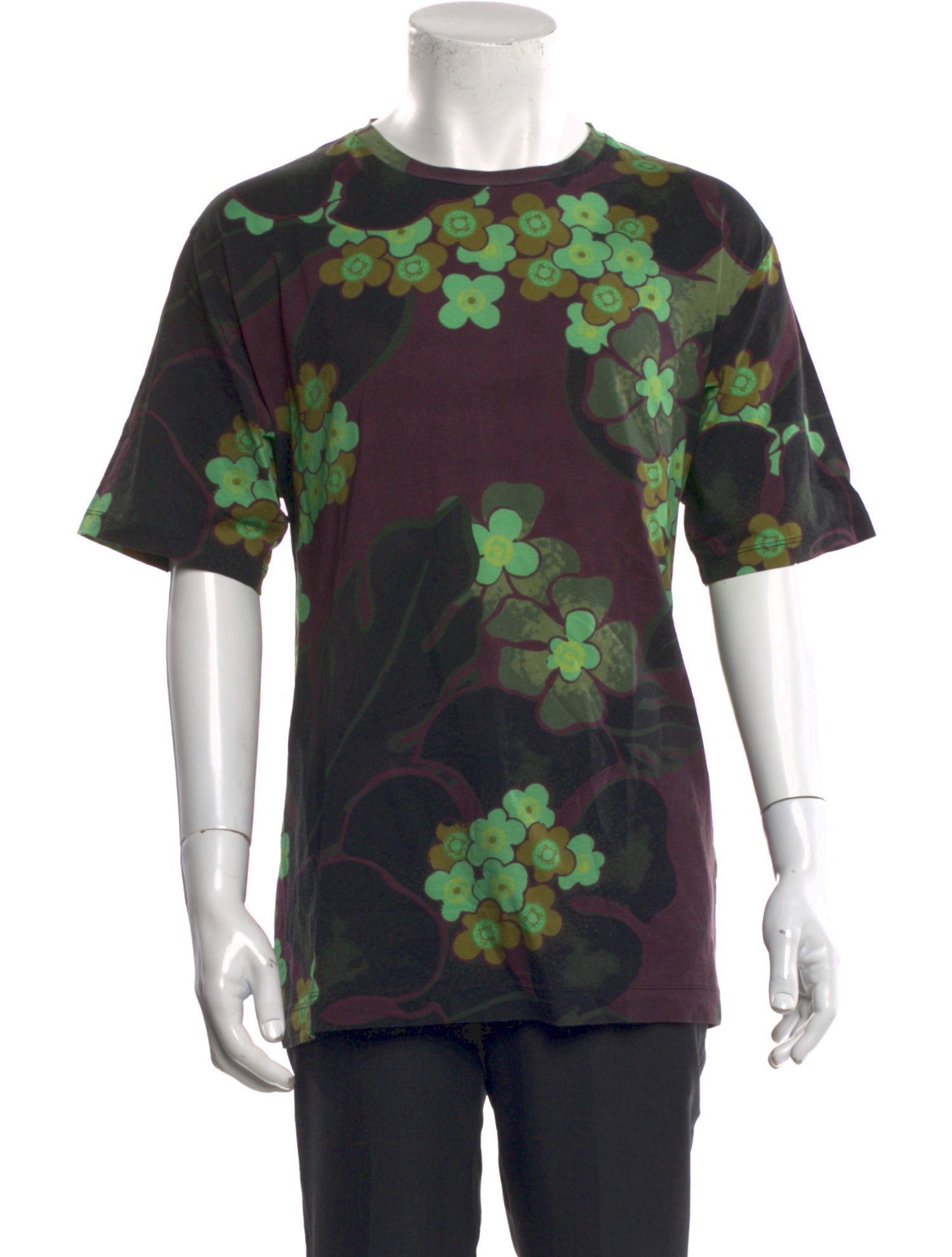 Dries Van Noten Printed Crew Neck T-Shirt