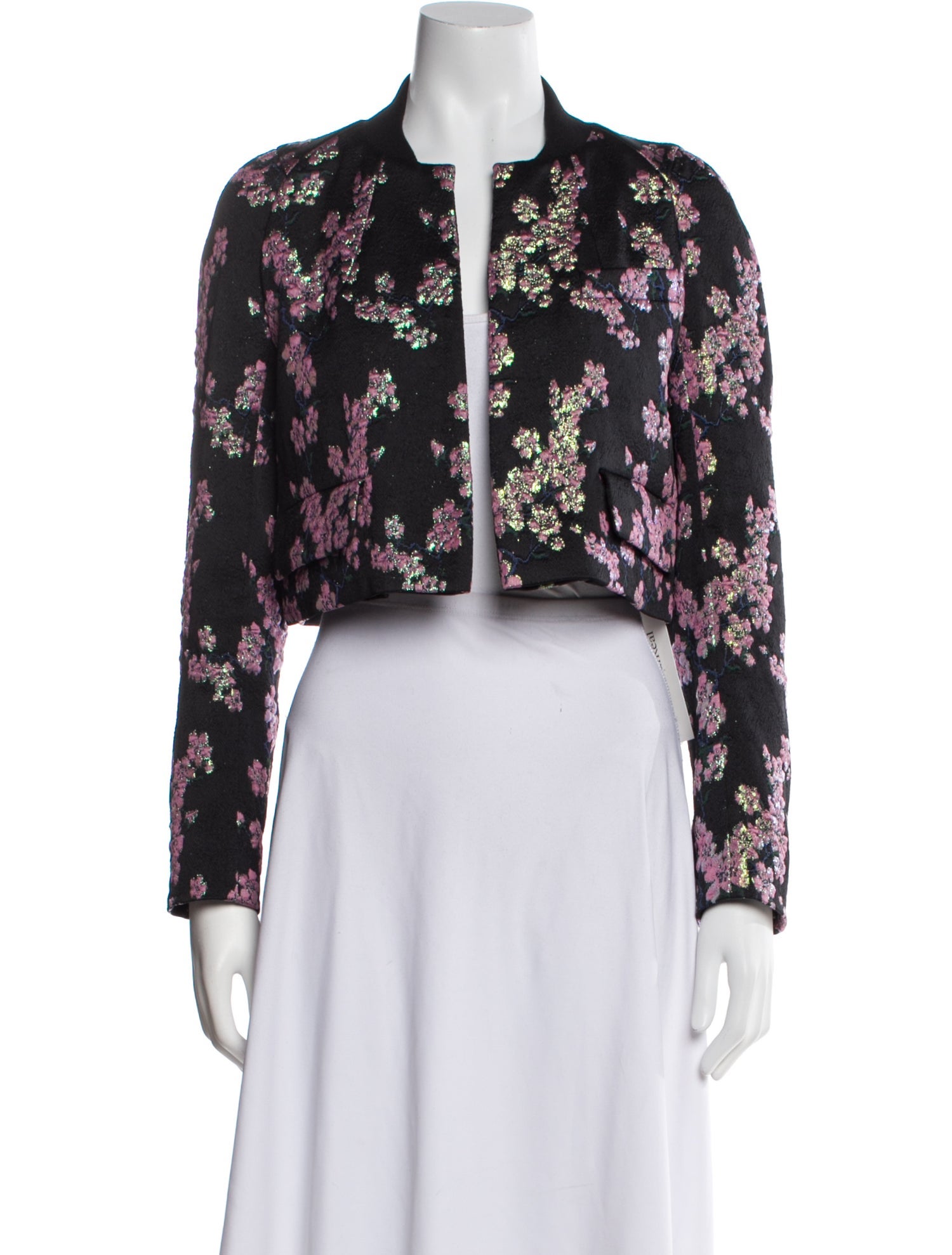 Dries Van Noten Floral Print Bolero