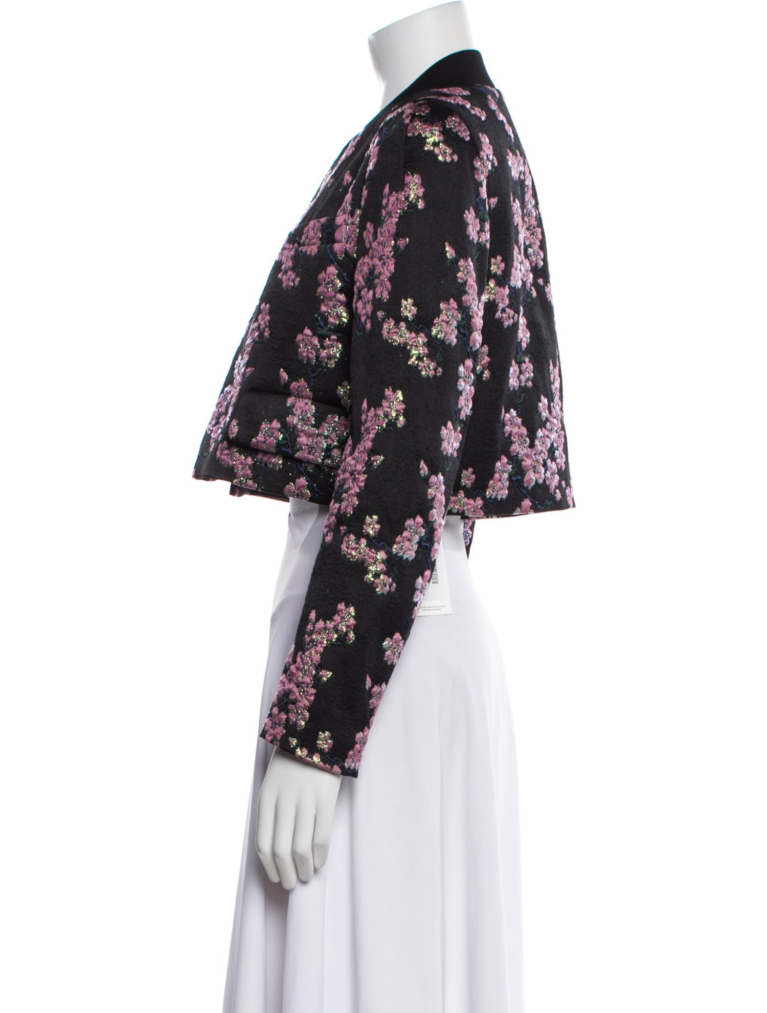 Dries Van Noten Floral Print Bolero
