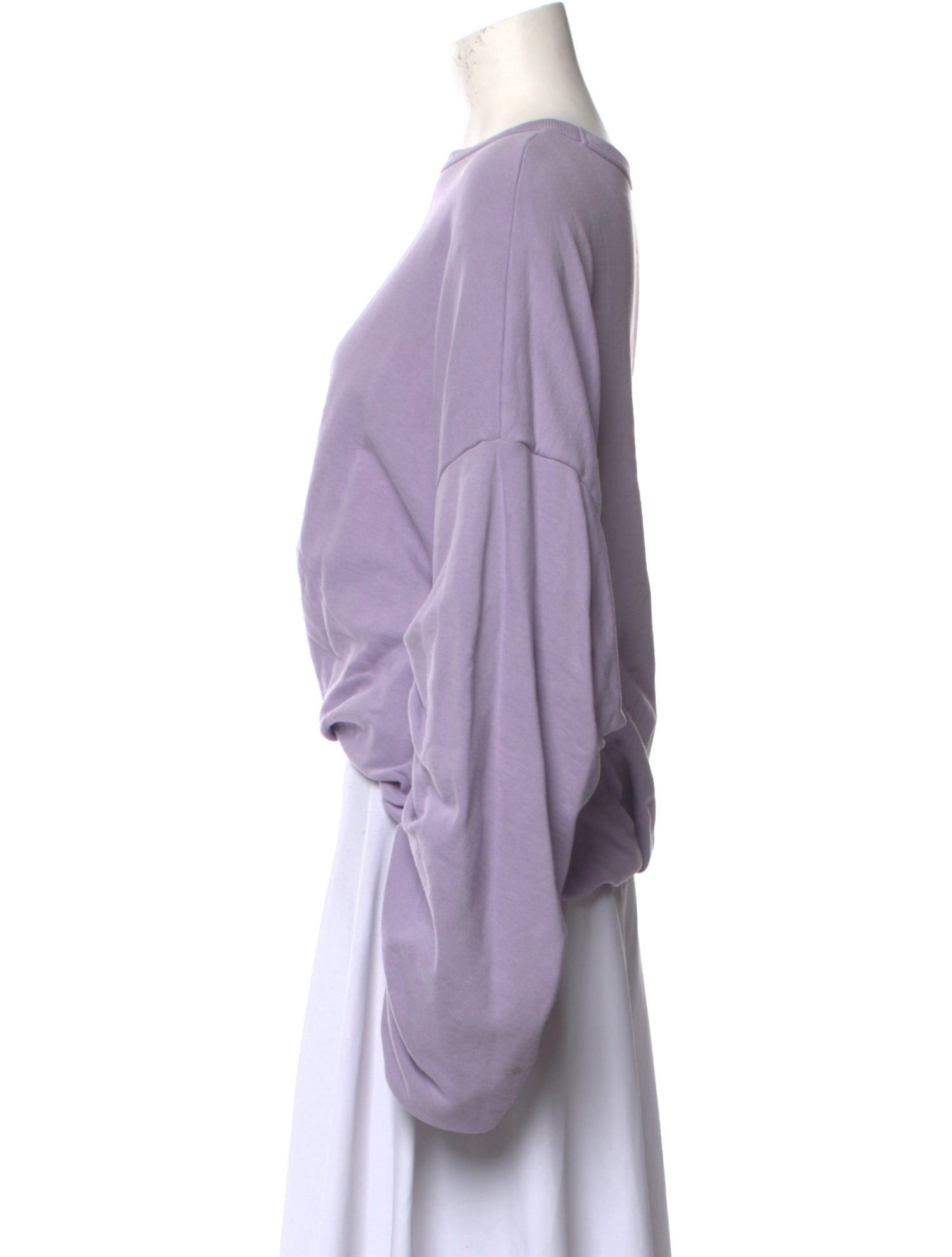 Dries Van Noten Bateau Neckline Long Sleeve Sweatshirt