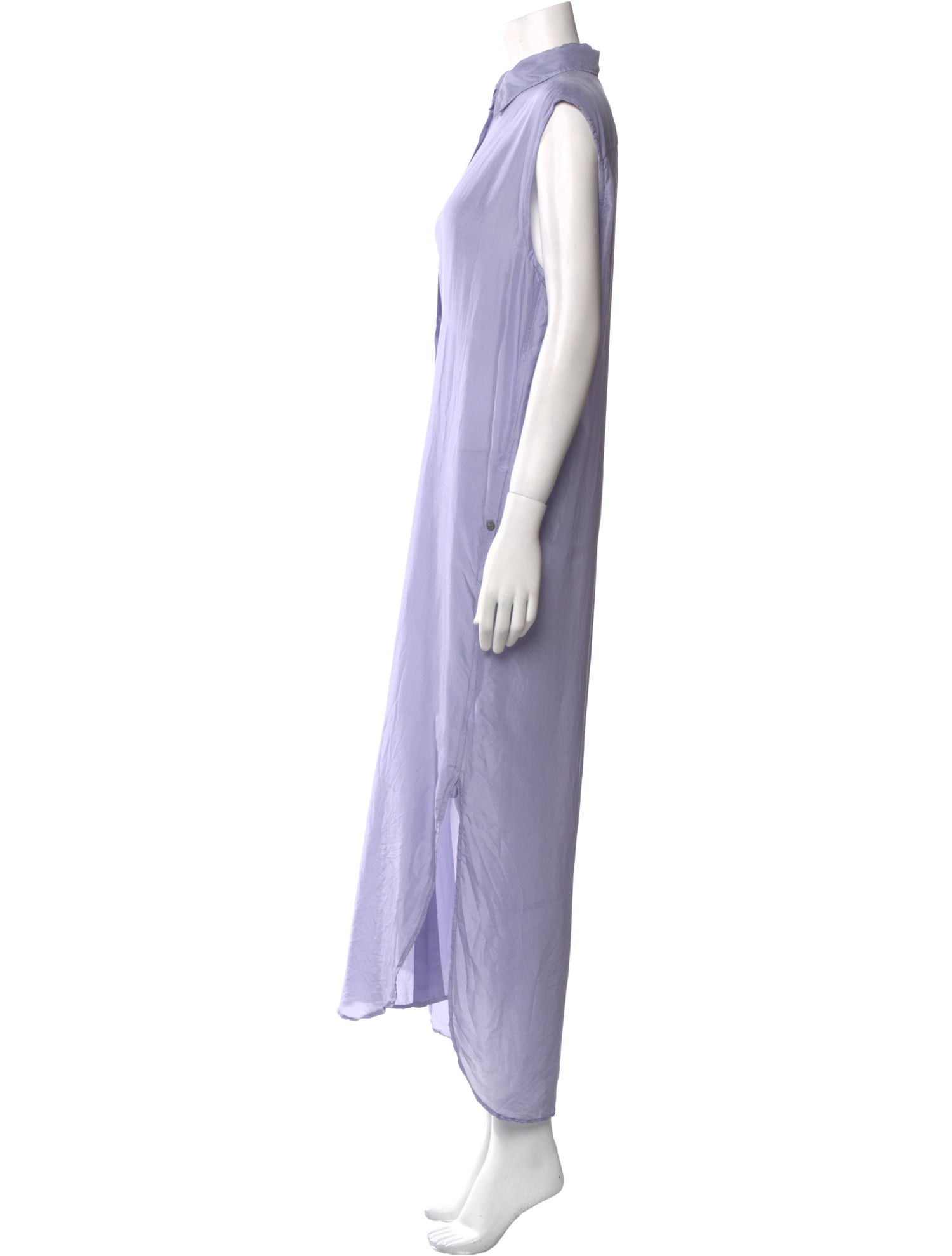 Dries Van Noten Silk Long Dress