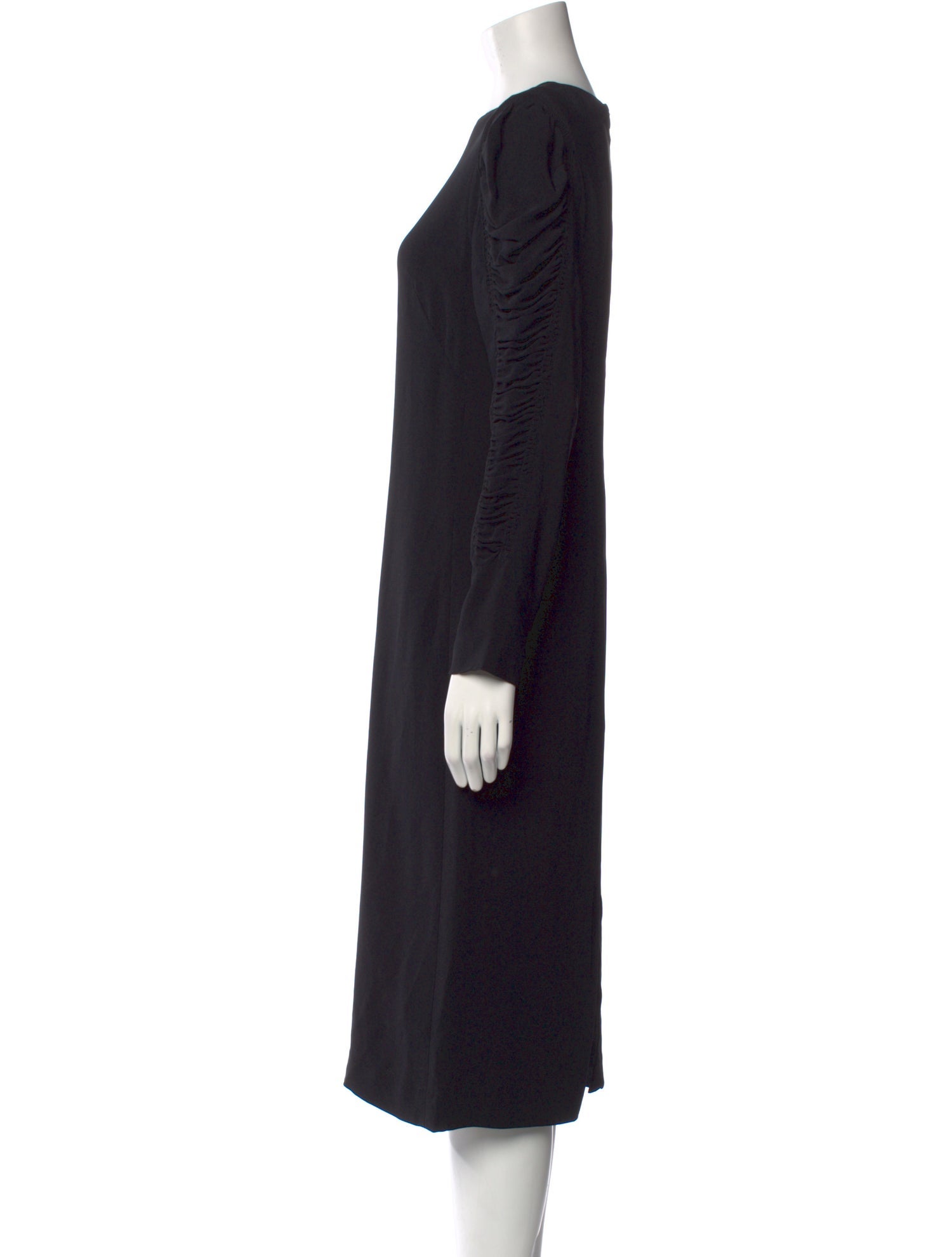 Dries Van Noten Crew Neck Midi Length Dress