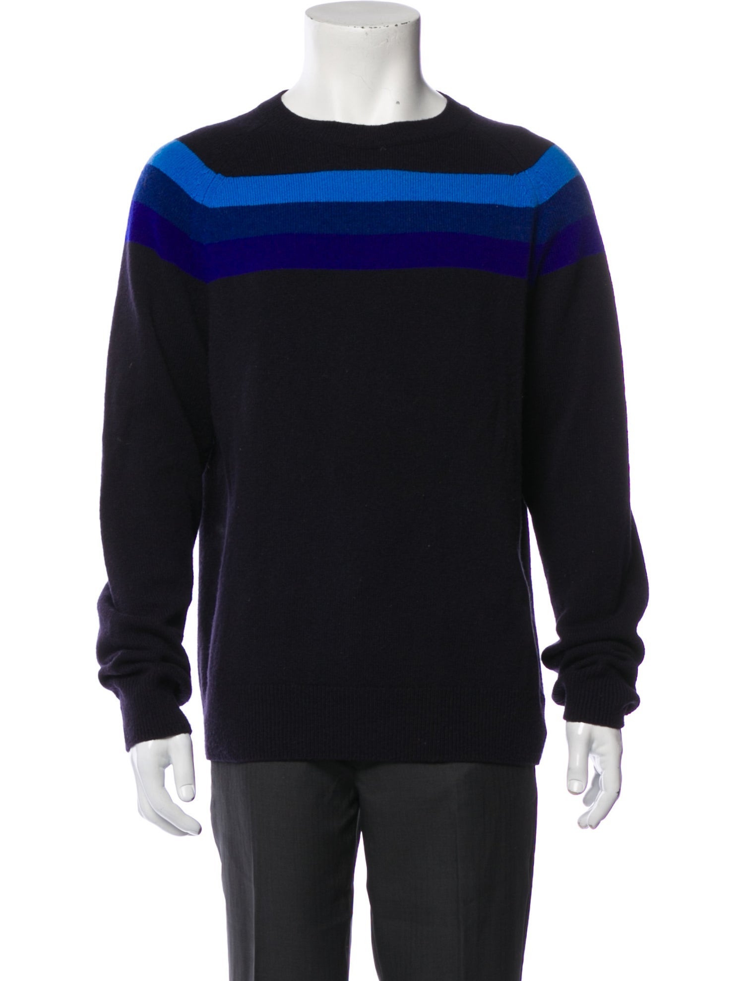 Dries Van Noten Merino Wool Striped Pullover