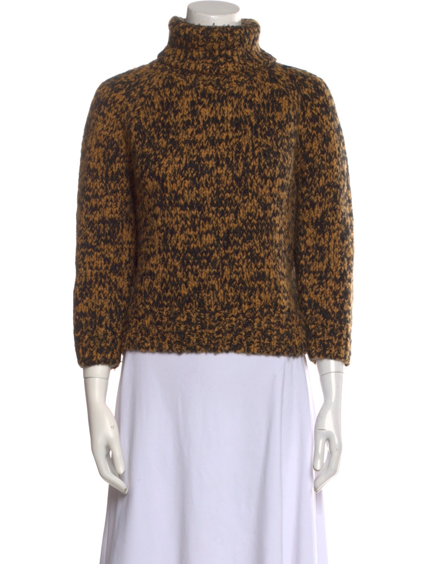 Dries Van Noten Merino Wool Turtleneck Sweater