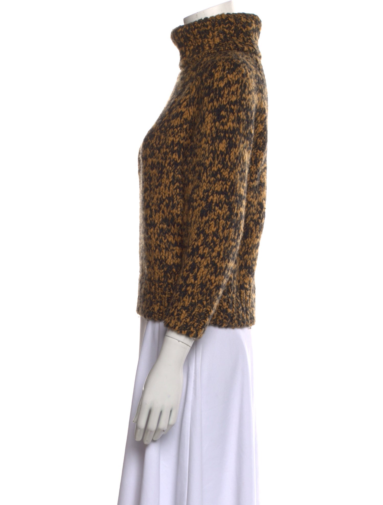 Dries Van Noten Merino Wool Turtleneck Sweater