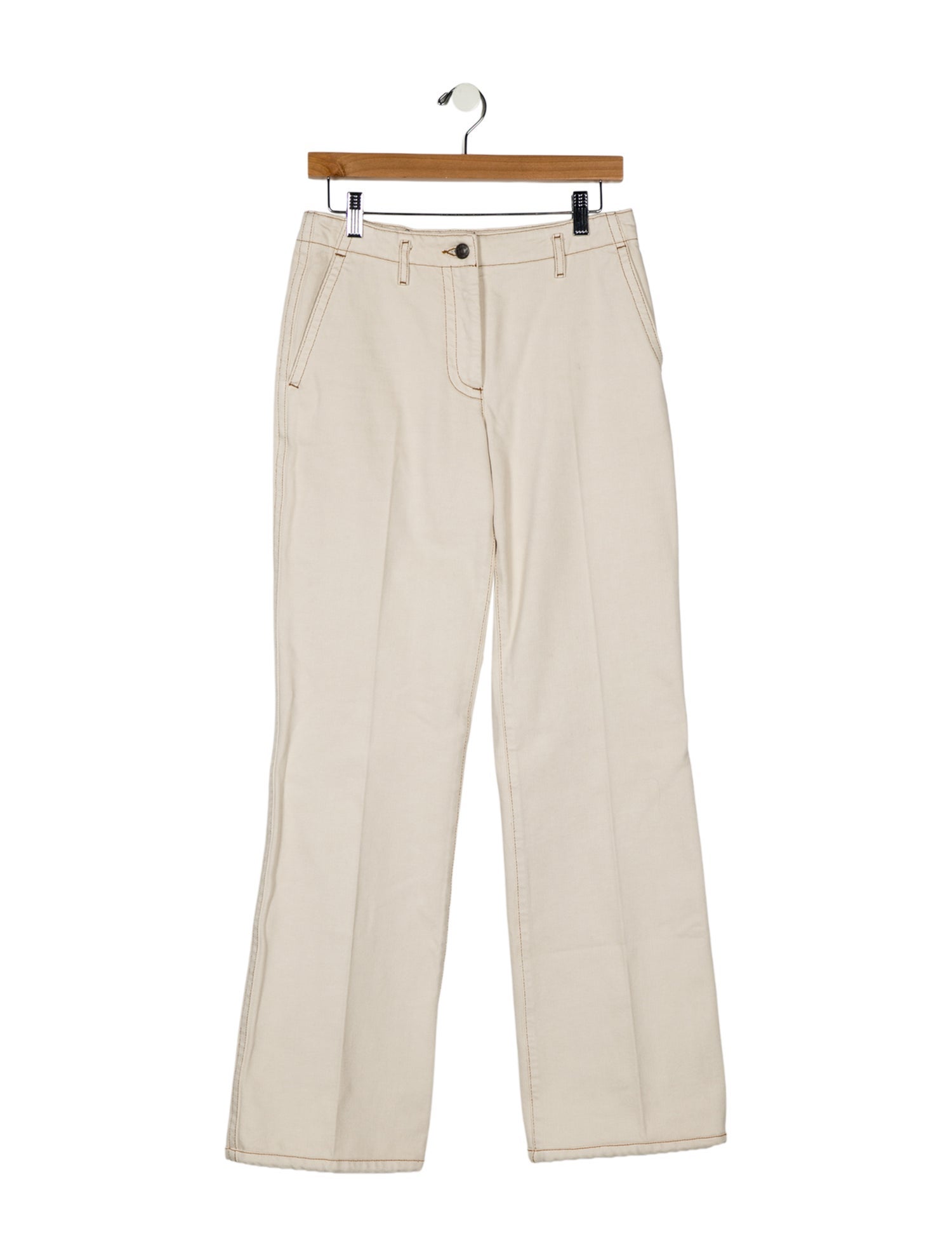 Dries Van Noten Mid-Rise Wide Leg Jeans