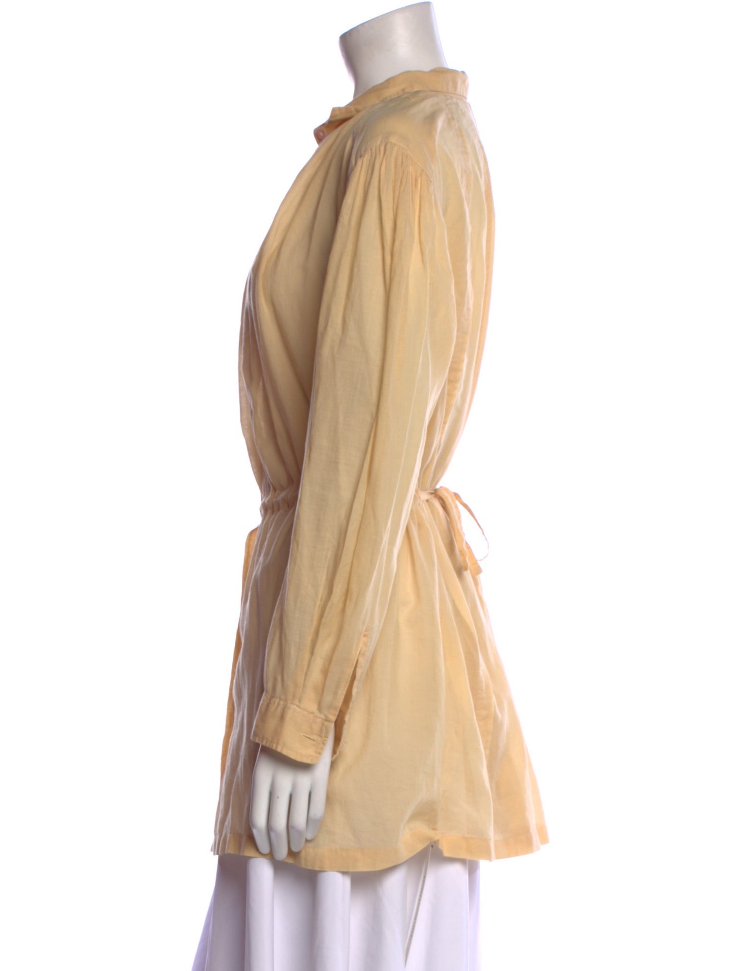 Dries Van Noten Long Sleeve Button-Up Top