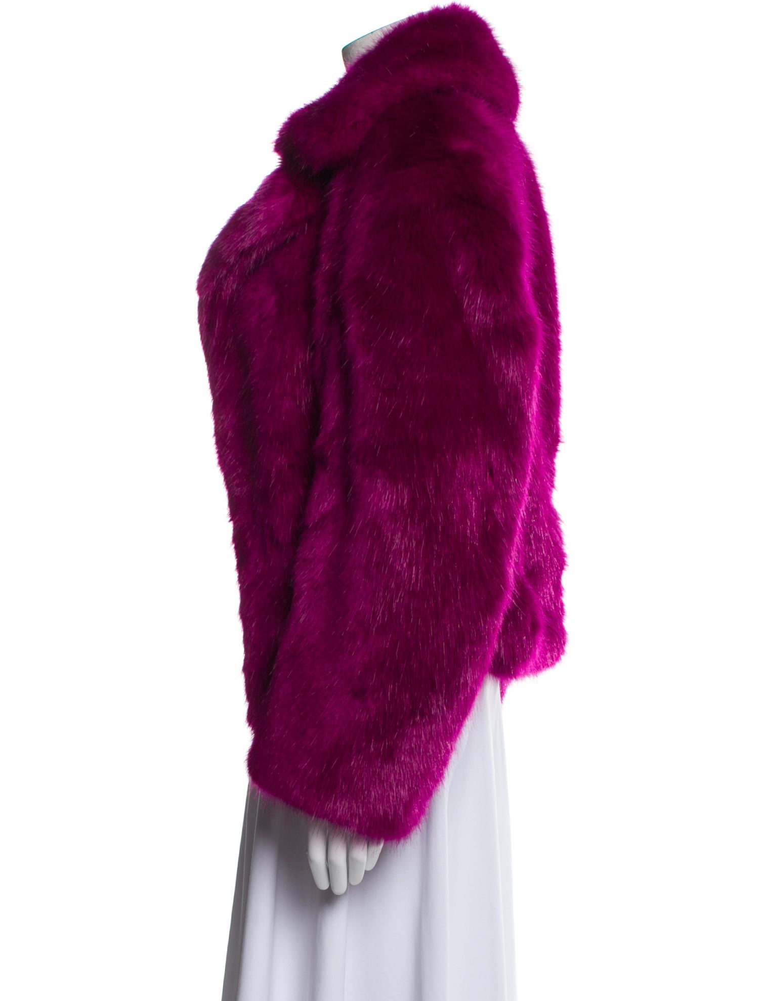 Dries Van Noten Faux Fur Faux Fur Jacket