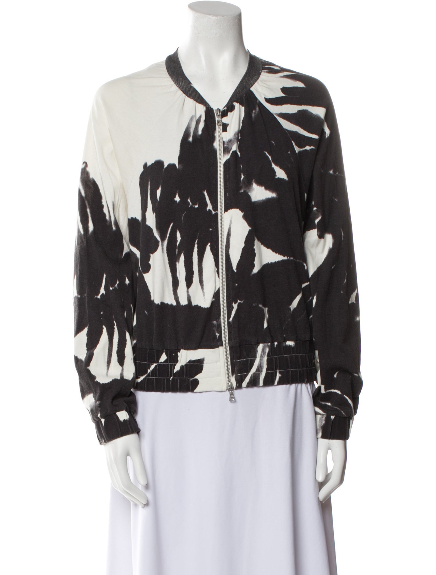 Dries Van Noten Printed Bomber Jacket