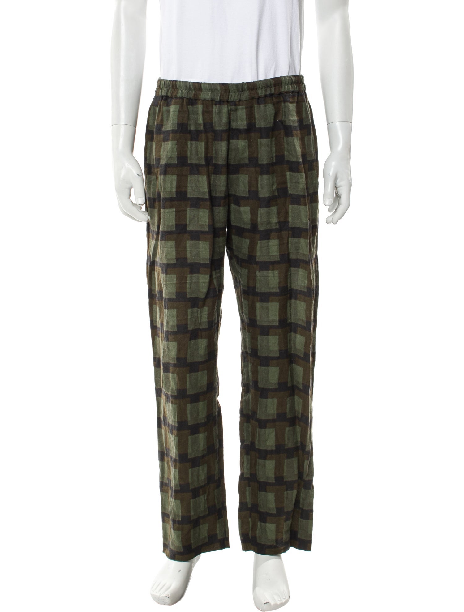 Dries Van Noten x Len Lye Linen Pants