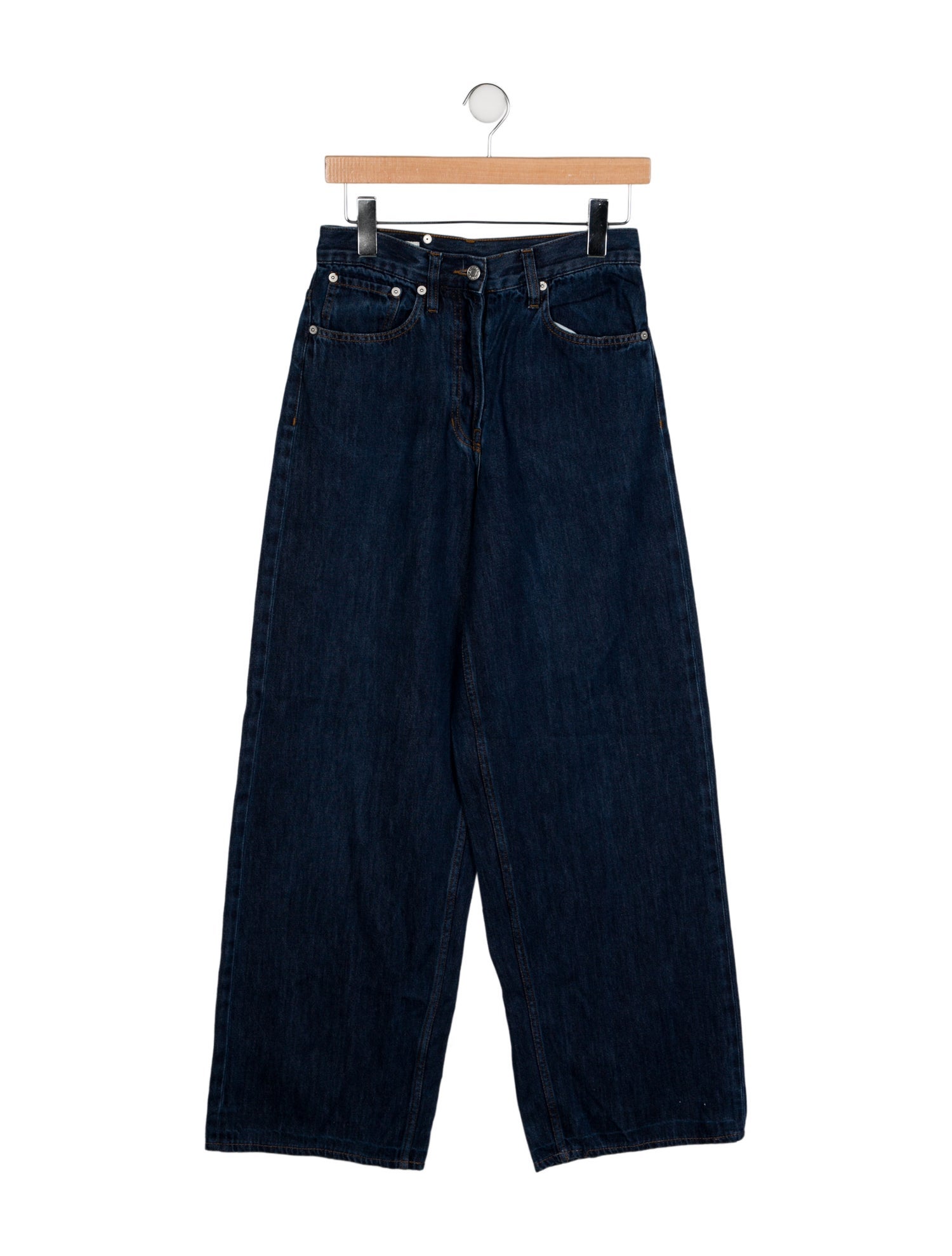 Dries Van Noten High-Rise Wide Leg Jeans