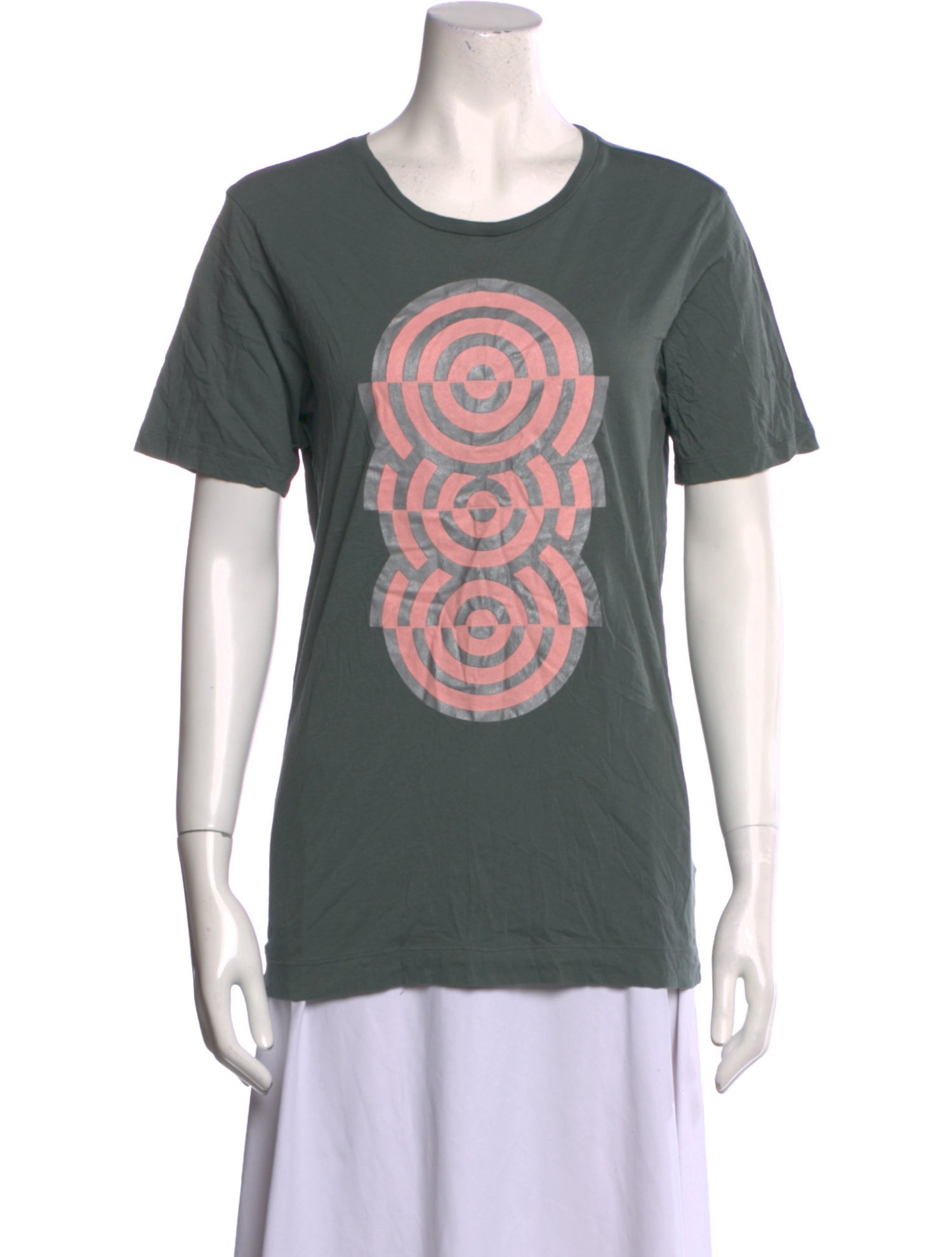 Dries Van Noten Graphic Print Crew Neck T-Shirt