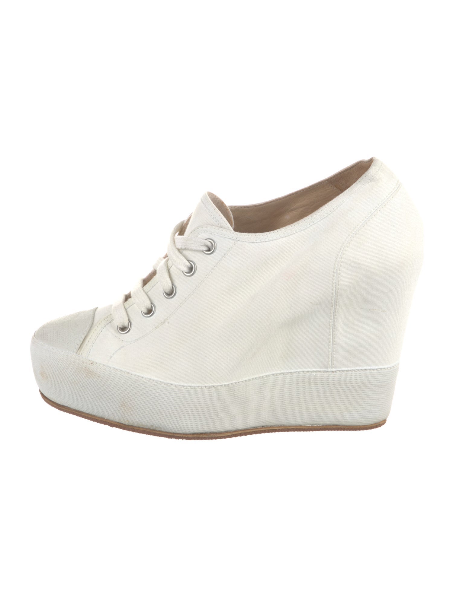 Dries Van Noten Canvas T-Strap Pumps