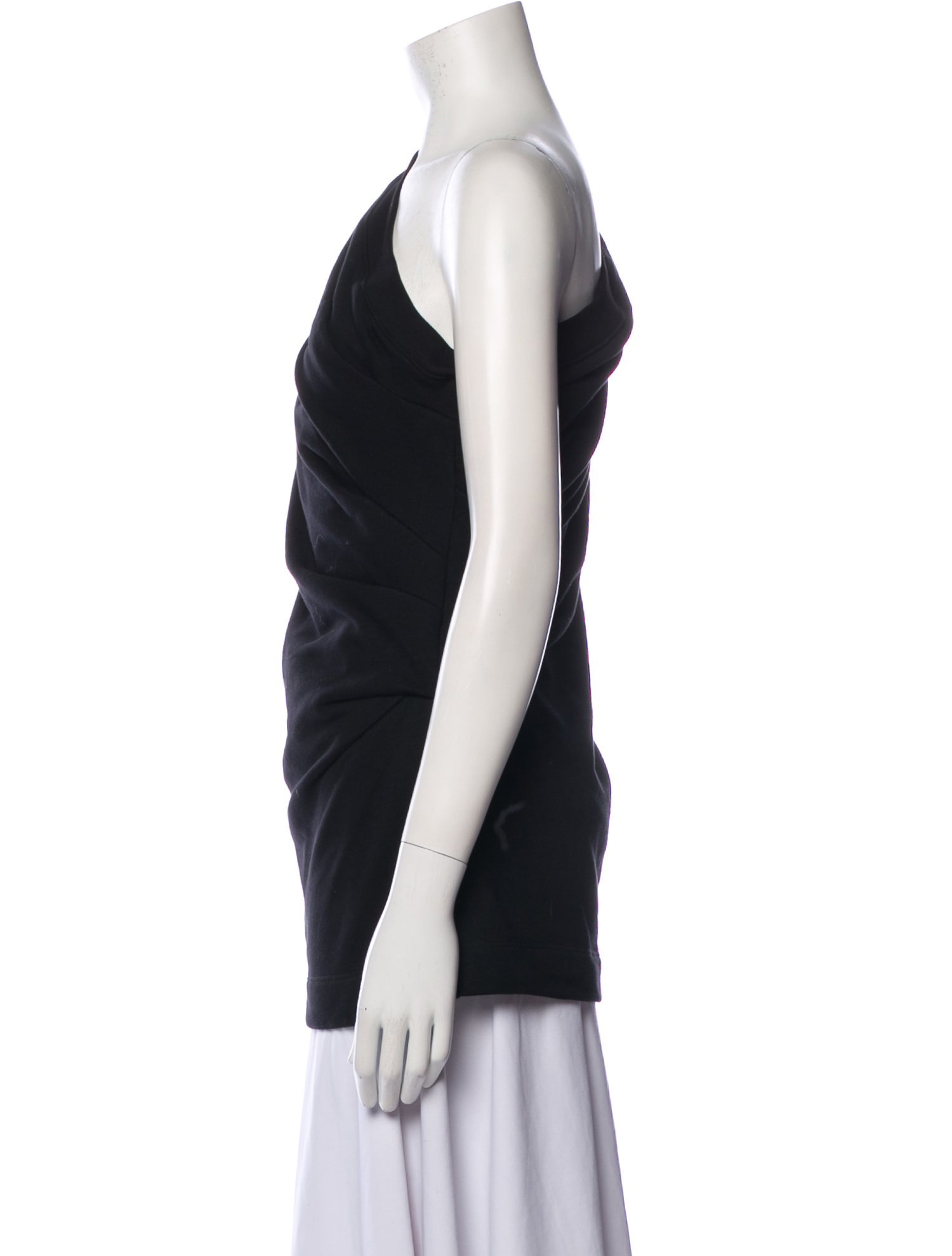 Dries Van Noten One-Shoulder Sleeveless Top