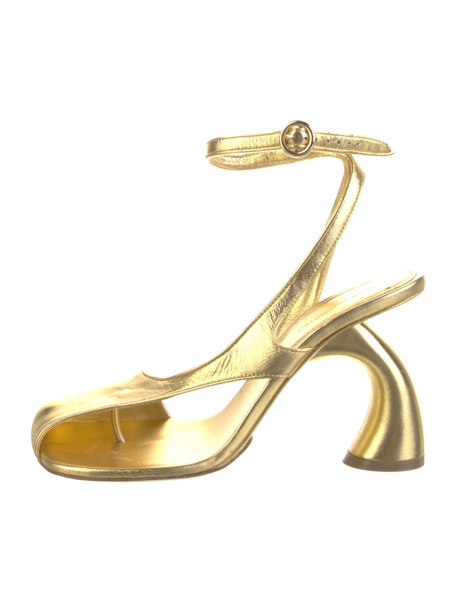 Dries Van Noten Leather Sandals