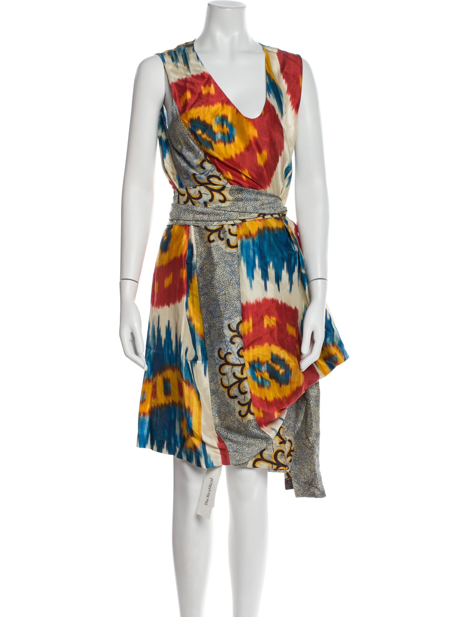 Dries Van Noten Vintage Knee-Length Dress