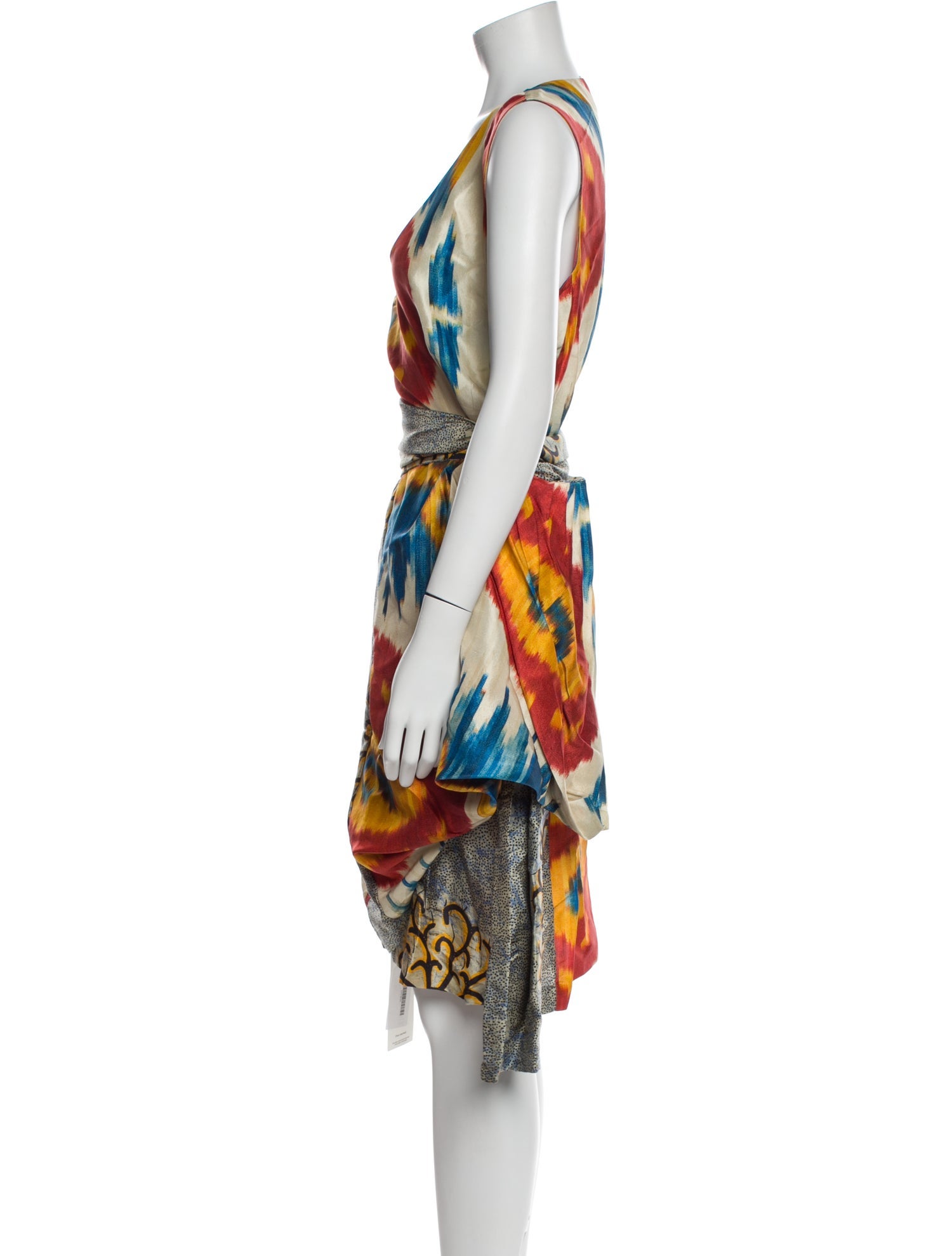 Dries Van Noten Vintage Knee-Length Dress