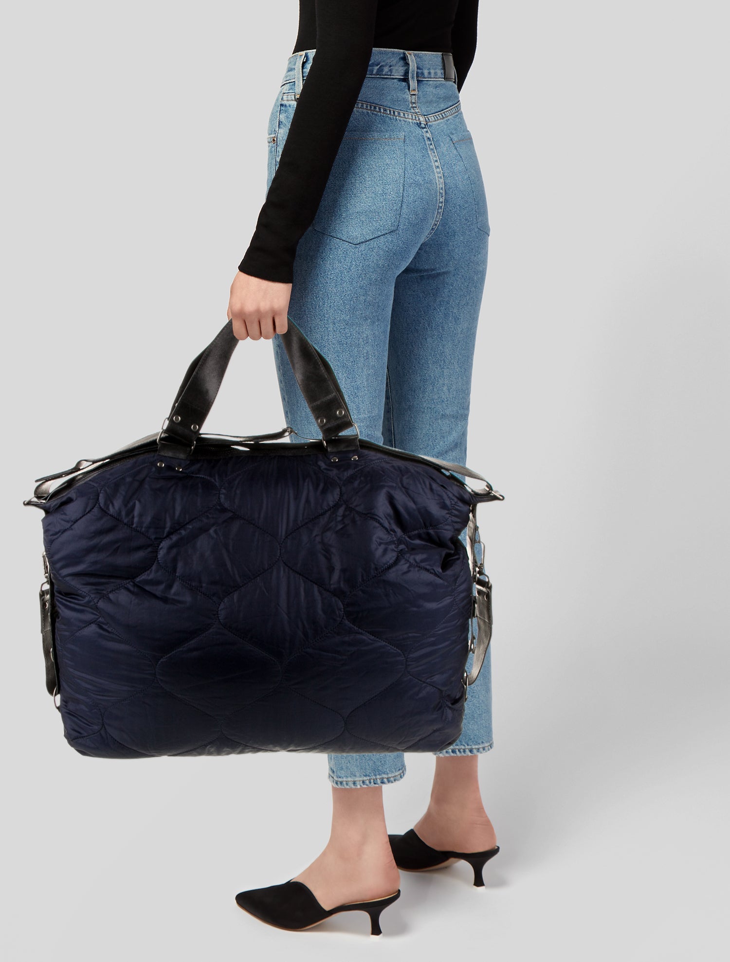 Dries Van Noten Nylon Briefcase