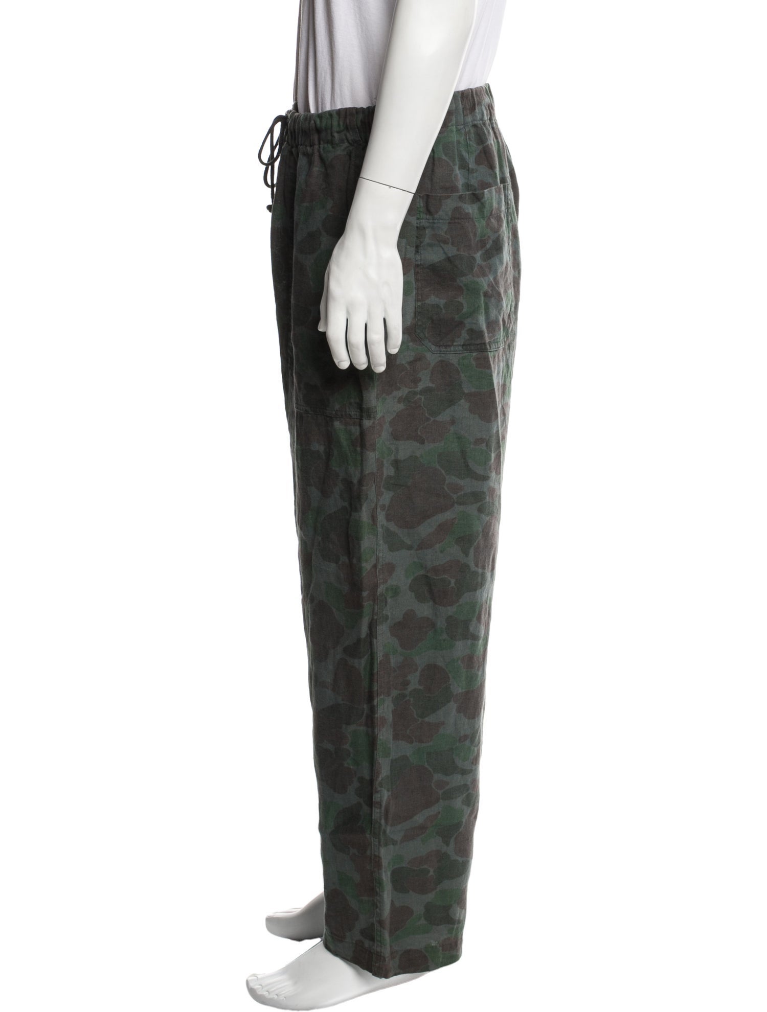 Dries Van Noten Linen Joggers