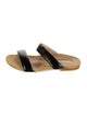 Dries Van Noten Leather Slides