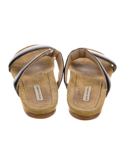 Dries Van Noten Leather Slides