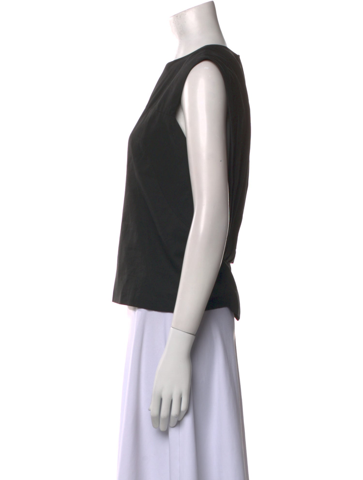 Dries Van Noten Crew Neck Sleeveless Top