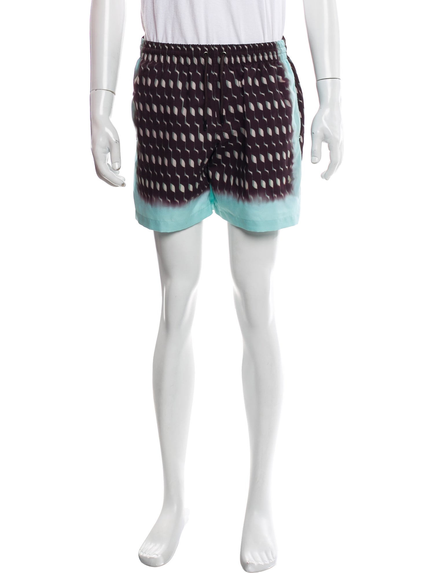 Dries Van Noten Printed Swim Trunks w/ Tags