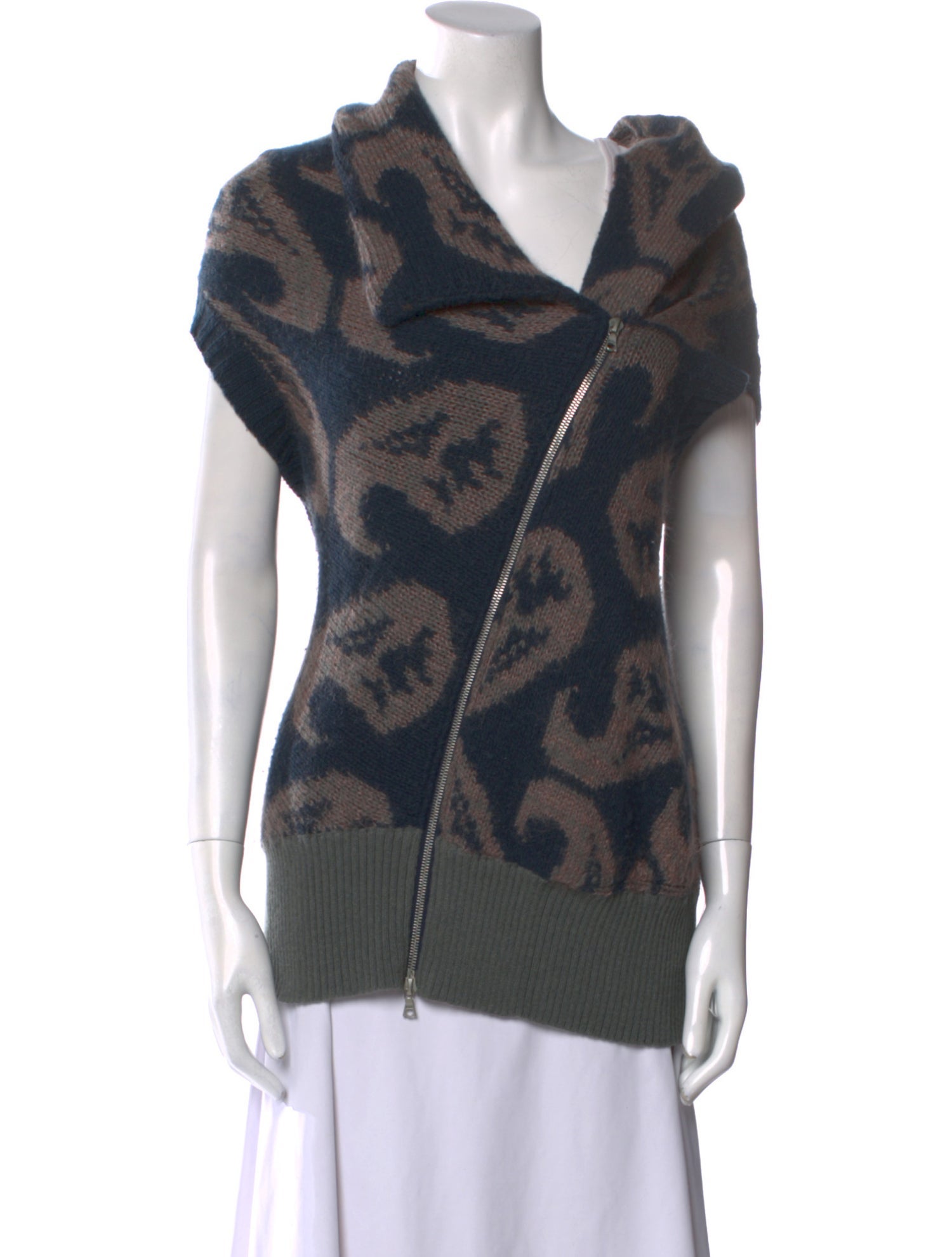Dries Van Noten Wool Printed Sweater