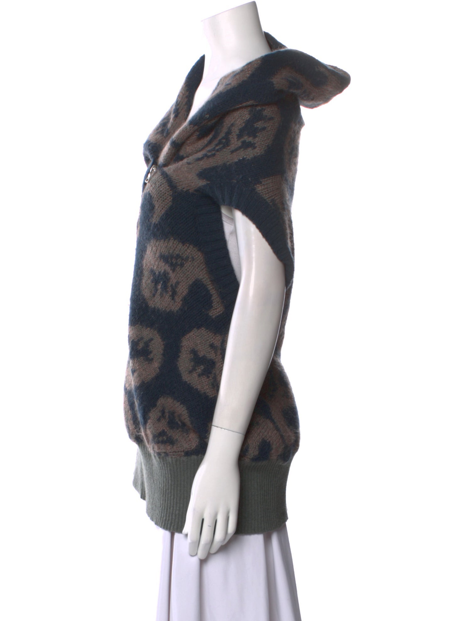 Dries Van Noten Wool Printed Sweater
