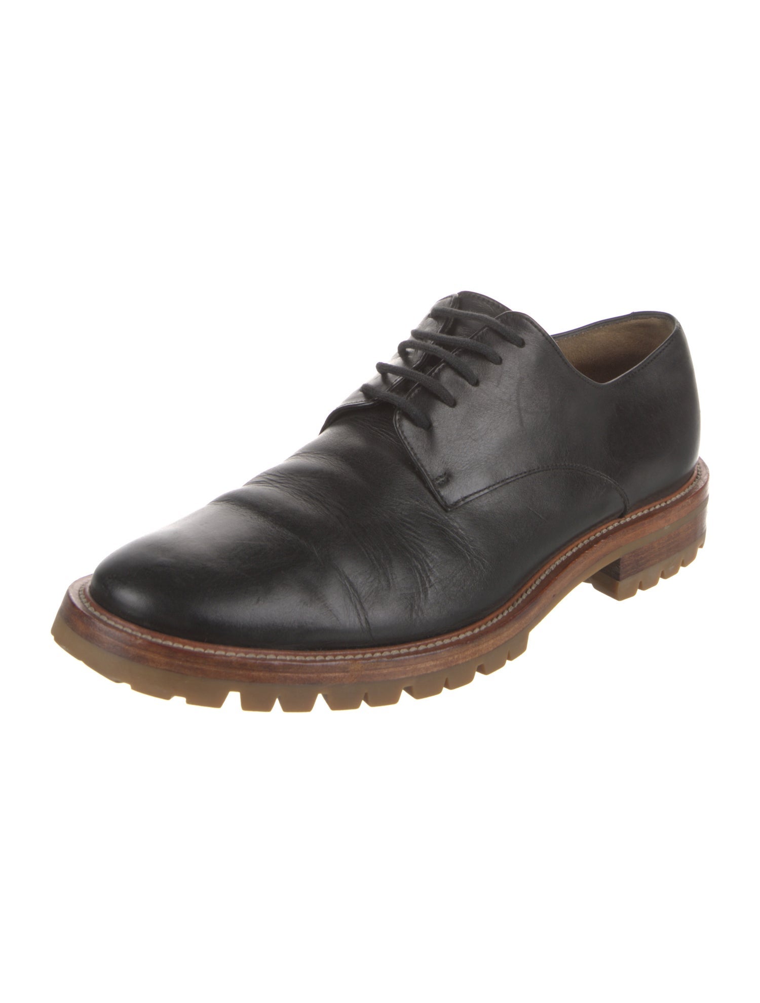 Dries Van Noten Leather Derby Shoes