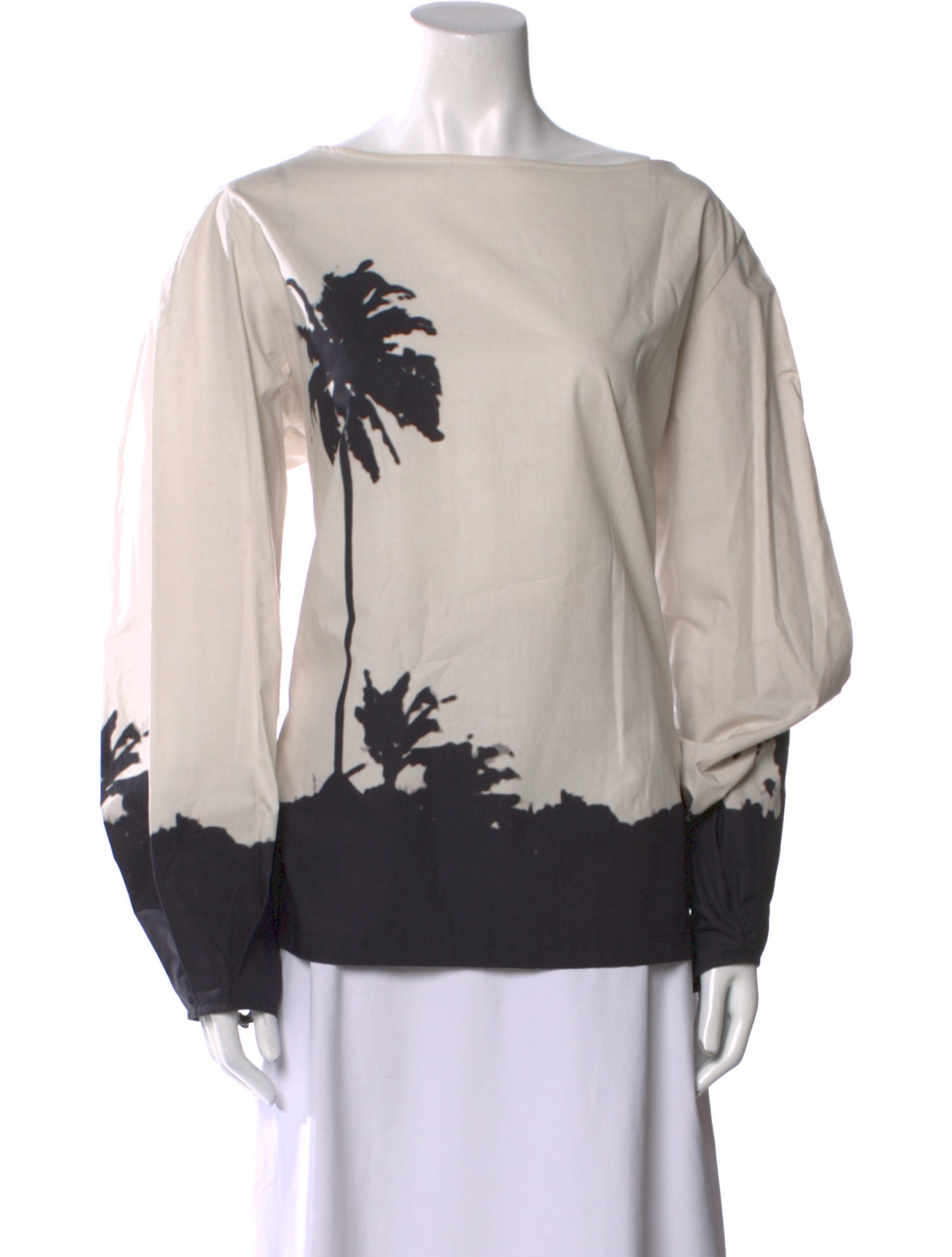 Dries Van Noten Tie-Dye Print Bateau Neckline Sweatshirt