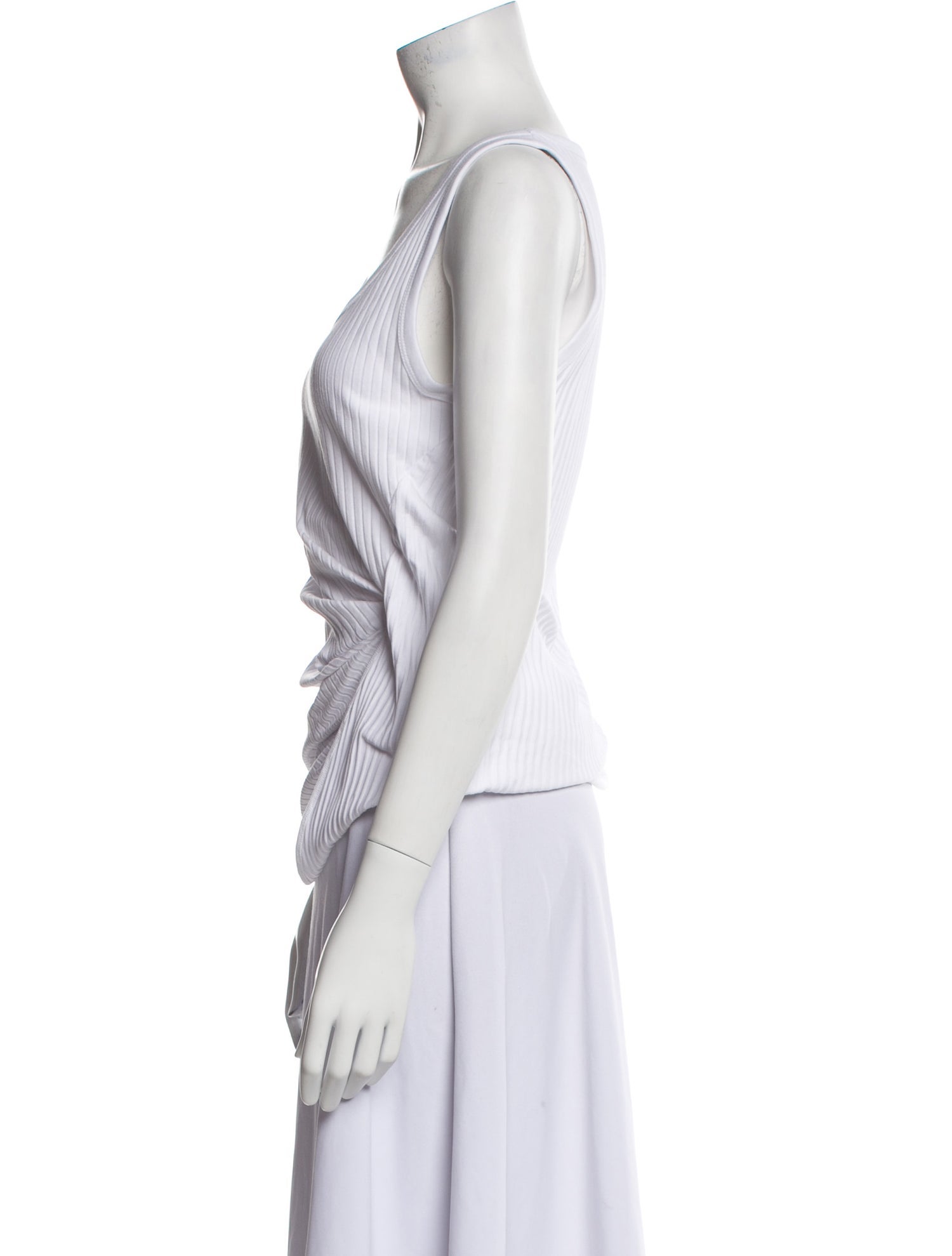 Dries Van Noten Scoop Neck Sleeveless Top