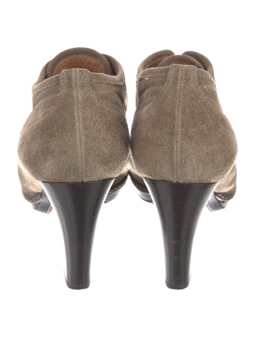 Dries Van Noten Canvas Lace-Up Boots