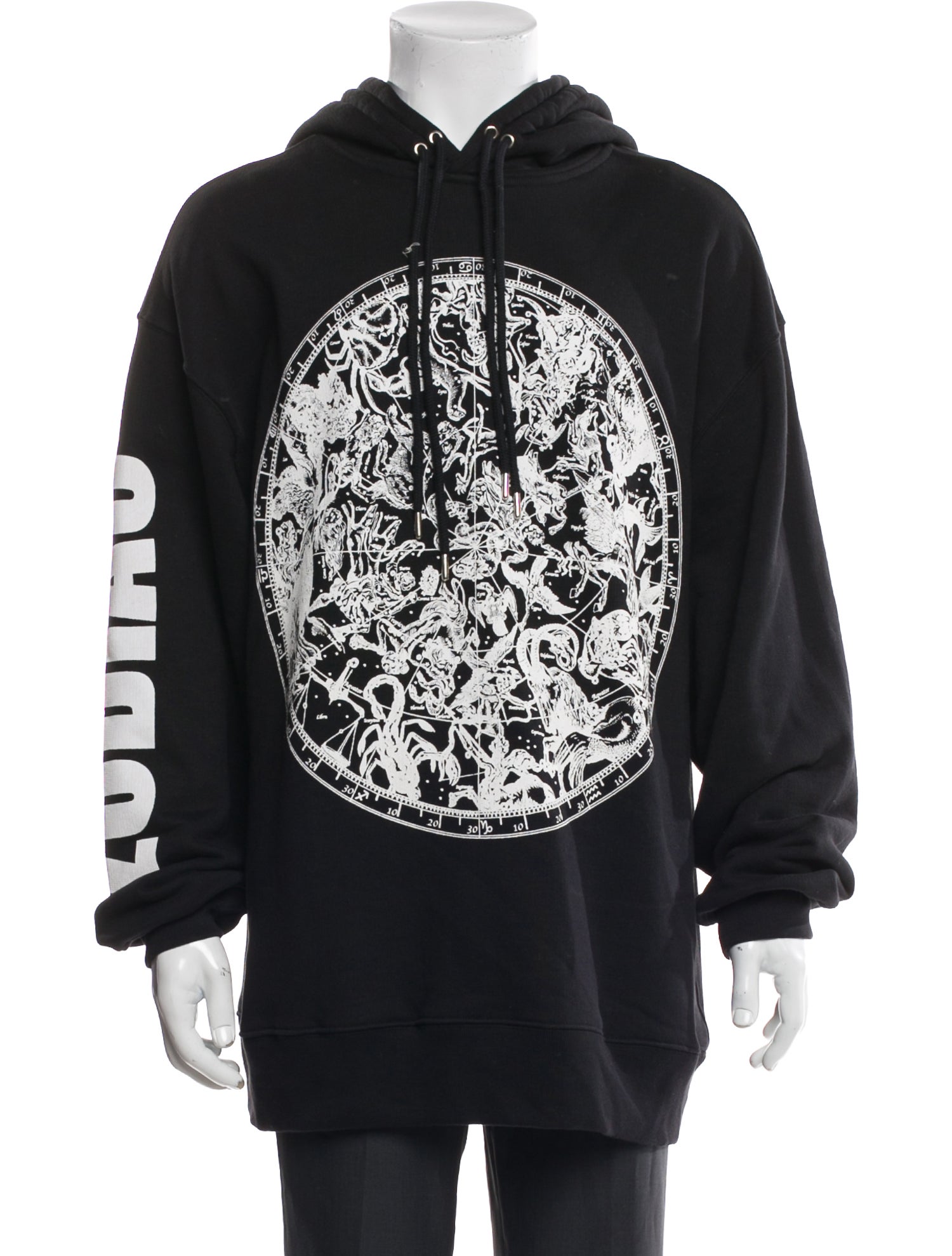 Dries Van Noten Printed Crew Neck Hoodie